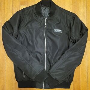 GUESS Men's Dark Bomber Jacket